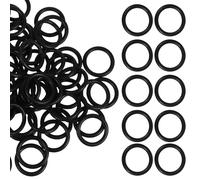 ETHZZLE 100pcs Fire Extinguisher Seal Gasket Rings Rubber O-Rings Set Valve Mount Kit for Practical Sealing and Long-Term Reliability in Fire Extinguisher Maintenance