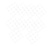 ETHZZLE 10pcs Balloon Wall Bracket Decor DIY Flower Arrangement Background Plastic Wall Panel for Balloons Birthday Party Christmas Transparent