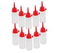 ETHZZLE 10Pcs Precision Needle Tip Squeeze Bottles Ldpe Soft Plastic Applicator Bottles for Glue Acrylic Paint and Crafts Secure for No Leaks and Easy Dispensing