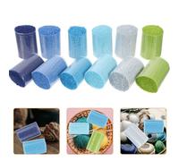 ETHZZLE 12Pcs Acrylic Fiber Latch Hook Yarn Precut for Rug Making DIY Home Crafts Soft Tufting Yarn Suitable for Blankets Pillows and Crochet Projects