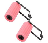 ETHZZLE 12pcs Pink Sponge Curlers Hair Rollers Heatless Diy Hair Styling Tools for Women and Girls for Natural Curls