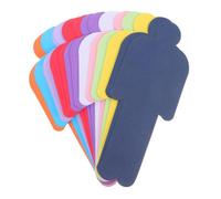 ETHZZLE 150pcs Double Sided People Shaped Colored Drawing Paper for Vibrant Color Craft for DIY Sketching Painting School Art Projects Friendly and Easy to Cut