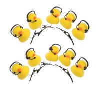 ETHZZLE 15pcs Yellow Duck Hair Clips Cartoon Animal Hair Barrettes for Women Party Travel Festive Decoration Accessories