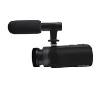 ETHZZLE 1set Professional Digital Camera Microphone Compact Camcorder for Vlogging Media Interviews and Lectures Uk Easy to Carry