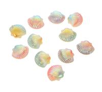 ETHZZLE 20Pcs Gradient Phone Case Decor DIY Craft Charms for Handmade Accessories Bright Phone Cover Embellishments Random Mix Random Color