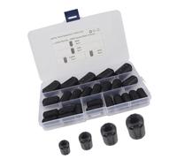 ETHZZLE 25 Pcs Removable Ferrite Core Noise Filter Clips for Power Cables, Anti-interference with 3.5-9mm Inner Diameter, Cable Emi Suppressor for Home and Office Use