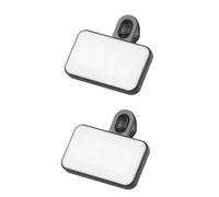 ETHZZLE 2pcs Clip USB LED Camera Light for Laptop with Color Modes Portable Video Light for Live Streaming Video Conferencing Online Education and Makeup