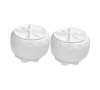 ETHZZLE 2pcs Portable Mini Washing Machine Automatic Turbine Washer for Laundry Usb Powered Compact Washer for Home Travel Rv