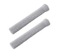 ETHZZLE 2Pcs Slip Glasses Holders Comfortable Knitted Eyeglass Temple Sleeves Durable Slip Grips for Work Exercise Office Flexible Stylish Design for Various Glasses Colors