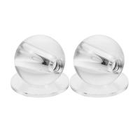 ETHZZLE 2pcs Transparent Billiard Stroke Trainer with Visual Cue Guide Snooker Cue Alignment Tool for Accurate Stroke Mechanics Pool Straightener and Aiming Aid for Skill Improvement