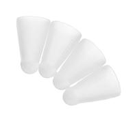 ETHZZLE 4pcs Stylus Pen Tips Replacement for Pencil Touch Screen Silicone Tip Cover Mute Cap Slip Design