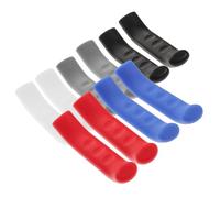ETHZZLE 5 Pairs Silicone Bike Brake Handle Covers Anti-Slip Mountain Bicycle Brake Lever Protection Sleeves with Shock Absorption and Sweat Resistance for Comfortable Riding Random Color