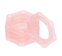 ETHZZLE 5pcs Anti- Mic Protective Six-corner Anti-rolling Covers for Standard Microphones for Ktv and Night Use