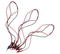 ETHZZLE 6Pcs Electrical Test Leads with Banana Plugs and Alligator Clips Stable Voltage Output High Efficiency Charging for Various Electronic Devices