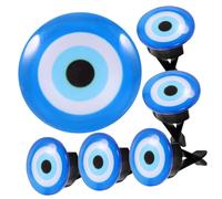 ETHZZLE 6pcs Evil Eye Air Outlet Diffuser Clips Unique Car Vent Fresheners Stylish Aroma Clips for Car Interior Decor Durable Versatile Scented Accessories for Home Office