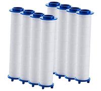 ETHZZLE 8pcs Shower Filter Hard Water Filter Shower Head Bath Tub Filter Bathroom Parts Magazine File Holder Shower Accessory Bathtub Filter Shower Head with Filters Inner Core Pp Replace