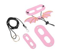 ETHZZLE Adjustable Reptile Lizard Harness Leash with Wing Design Escapeproof and Secure Fit for Small Lizards and Bearded Dragons Outdoor Walking and Training Crawl Pet Leash