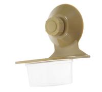 ETHZZLE Antispill Suction Cup Reptile Feeding Bowl with Spacious Design for Tortoises Chameleons and Small Reptiles Multiuse Water and Food Dish with Easy Access for Hydration and Feeding