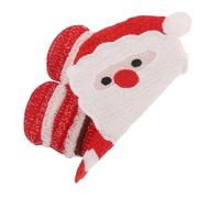 ETHZZLE Christmas Santa Claus Applique Patch Large Embroidered Iron Sew Winter DIY Accessories for Clothes Hats Jeans with Durable Stitching and Easy Creative Repair
