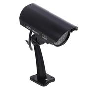 ETHZZLE Fake Cctv Camera Imitation Outdoor Security Camera Led Light Timer Waterproof Design for Home and Garden Deterrent