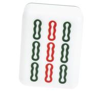 ETHZZLE LED Mahjong Night Light Rechargeable Desktop Lamp for Eye Care Compact Design for Home Decor for Mahjong Enthusiasts and Bedroom Lighting