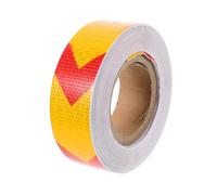 ETHZZLE Luminous Reflective Safety Tape Honeycomb Pattern Fluorescent Warning Tape for Vehicles Roads Home and Mechanical Equipment