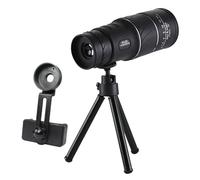 ETHZZLE Monocular Telescope Compact Single-tube Optics for Bird Watching Hunting Hiking and Includes Smartphone Tripod Lightweight Design