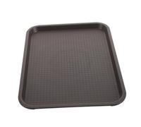 ETHZZLE Multi Function Shoes Tray Durable Plastic Boot Tray Indoor Outdoor Storage Mat for Car Hallway Kitchen Versatile Dirt and Water Resistant Floor Protector Brown Medium