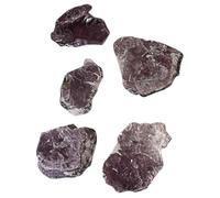 ETHZZLE Natural Purple Mica Ore Specimen for Teaching and Study Rough Mineral Crystals for Geography and Archaeology Research Decorative and Practical Gemstone Sample