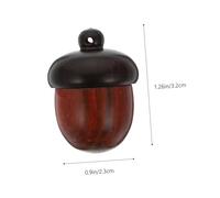 ETHZZLE Openable Assorted Color Wooden Nut Pendant Crafts Charm for DIY Jewelry Making Smooth Surface Storage Container with Multi-purpose Diffuser Function Lightweight and Portable