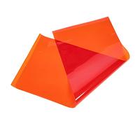 ETHZZLE Orange Cellophane Sunset Light Film Movie Gels Grey Overlay Filters for Flash 40x100cm