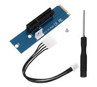 ETHZZLE Pci-e Adapter Card to Pcie Converter for Ssd Modules Professional Design Dual Screw Easy Installation Compatible All Operating Systems