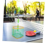 ETHZZLE Portable Telescopic Table Tennis Ball Picker Retriever with Adjustable Ergonomic No Bend Ball Collector Net for Training and Game Use Large Capacity Portable Collector for Pingpong