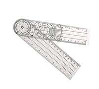 ETHZZLE Rotary Goniometer Transparent Angle Protractor for Accurate Joint Motion Measurement Physical Therapy and Sports for Professionals and Students