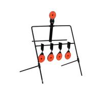 ETHZZLE Self-Resetting Metal Shooting Target Set Mini Indoor Practice Targets with Automatic Reset for Home Shooting