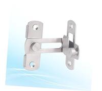 ETHZZLE Stainless Steel Sliding Door Lock Bolt Rust Security Hasp for Window Cabinet Bathroom Pet Cage Small Buckle Easy Installation
