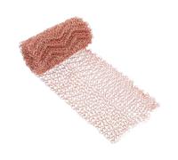 ETHZZLE Wide Thickened Copper Wine Strainer Mesh Filter Net for Home Brewing and Distillation Practical Liquid Filtration Tool for Wine and Hop Brew Portable and Easy to Use