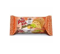 Eti Popkek Mini Cocoa 144g x 10 Pack - Soft Mini Chocolate Sponge Cakes, Individually Wrapped Turkish Snack Cakes