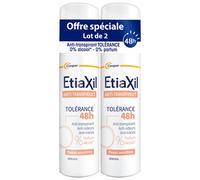 Etiaxil Anti-Perspirant 48H Tolerance Lot of 2 x 150 ml