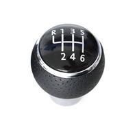 ETIGBG Car 5 Speed Gear Shift Knob MT Head Stick Handle Shifter Compatible with Lancer EX EVO GTS ASX V3 V5 V6 Auto Parts Accessories(6 Speed with Hole)