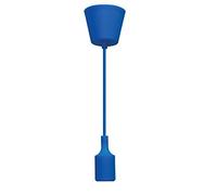 eTiger Color Pendant, Deckenabhängung with E27 Socket, Cable Length 1.2 M/Maximum 60 Watt Light Blue-A0 SD3BL