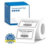 ETIKEZ Thermal Label for PM260 Printer, 1.57'' x 1.18'' (40x30mm) Thermal Tape, Waterproof, Multi-Purpose Label, 1 Roll of 230 Self-Adhesive Thermal Paper (White)