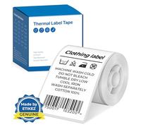 ETIKEZ Thermal Label for PM260 Printer, 2'' x 3.15'' (50x80mm) Thermal Tape, Waterproof, Multi-Purpose Label, 1 Roll of 100 Self-Adhesive Thermal Paper (White)