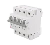 ETIMAT 6 3P+N B63 overcurrent switch 230/400VAC lNominal: 63A pole: 3+N DIN 6...