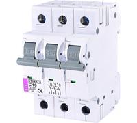ETIMAT 6 OVERCURRENT CIRCUIT BREAKER C 10A 3P 3M 6KA 002145514