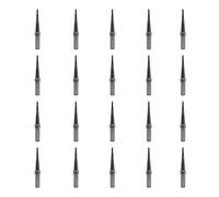 ETK Long Chisel Screwdriver Soldering Tip 0.0472" / 1.2mm for WESD50 WES50 WESD51 WES51 PES50 LR20 PES51 LR21 WE1010NA (WE1010EU WE1010EDU) WE1010 WECP ACE Brand Solder Iron Tips (20)