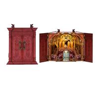 ETKVR Book Nook Kit, DIY Miniature House for Adults Booknook Model Build | Bookshelf Model Building, Foldable Dollhouse Magical Kingdom Diorama with 36 Degree Display View - Magic Wardrobe