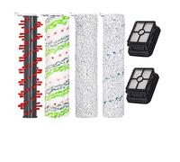 EtliN Compatible With Bissell Crosswave Cordless Max 2554 2554A 2590 2596 2596B 2596M 2765 2765F 2765Z 2765E 2765N 2767Z Main Brush HEPA Filter (Color : Set 8)