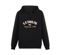 EtLin Rd Trucking Convoy Kris Kristofferson Long Sleeve Heavy Loose Board Pullover Hooded Hoodie Fluffy Men Size L Black