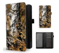 ETLKJVBL Checkbook Cover for Women Men, Rfid Blocking Check Book Cover, Checkbook Holder Wallet, Stylish Leather Checkbook Covers for Personal Checkbook-11, Camouflage Tree, Contemporary